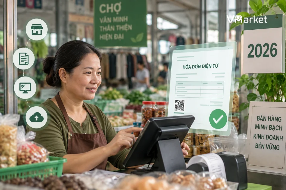 Hộ kinh doanh nào phải sử dụng hóa đơn điện tử từ năm 2026?