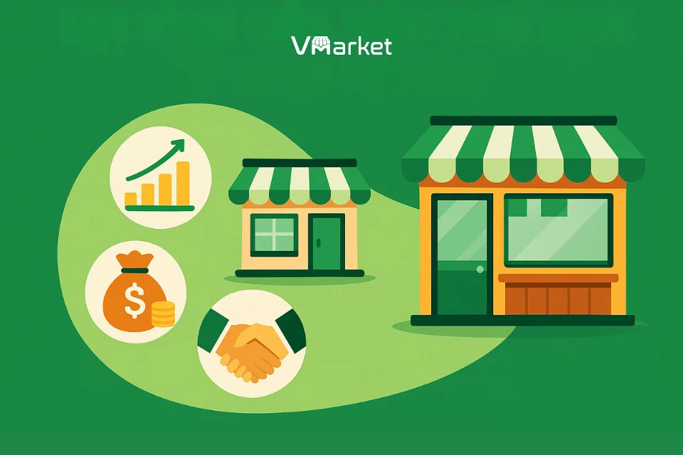 Lợi ích của việc thuê kiot để kinh doanh