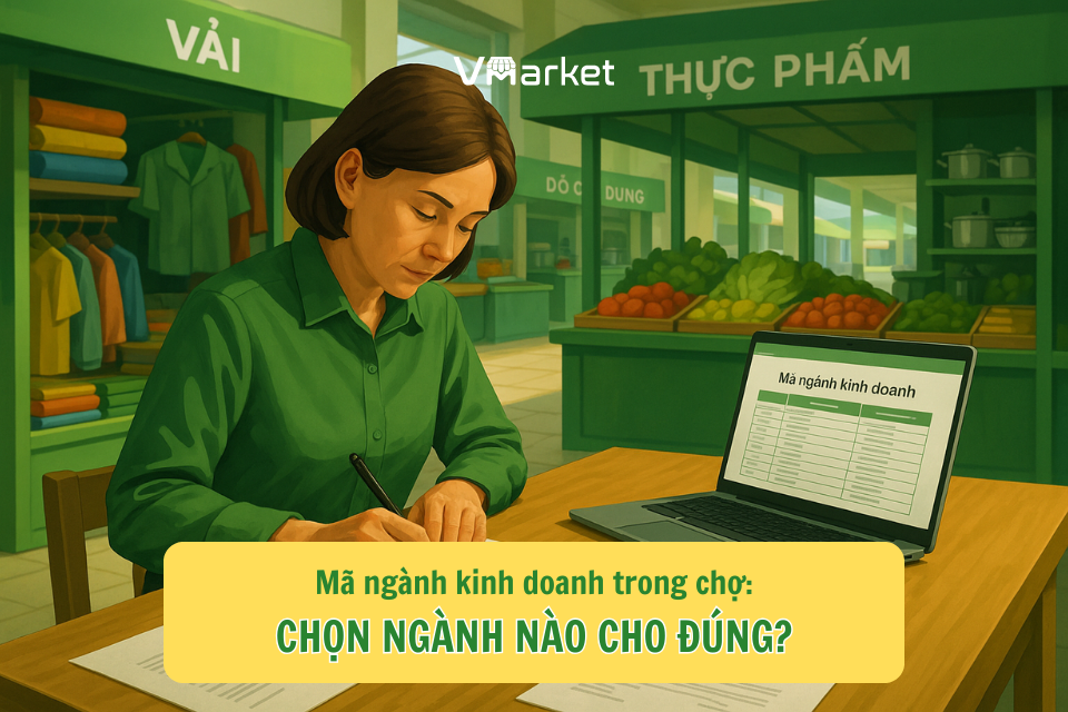 Mã ngành kinh doanh trong chợ: Chọn ngành nào cho đúng