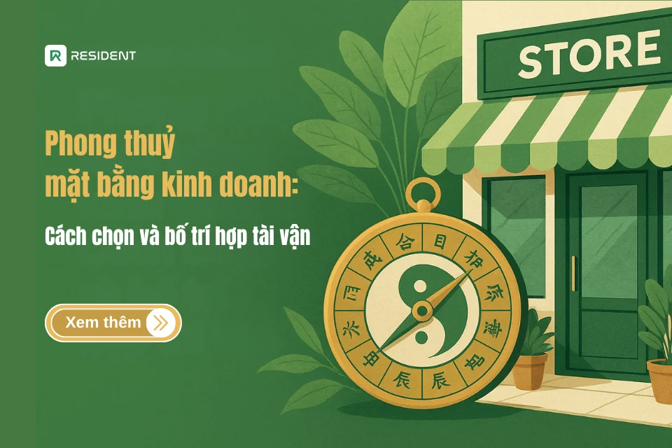 Phong thuỷ mặt bằng kinh doanh: Cách chọn và bố trí hợp tài vận