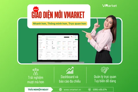 giao diện mới VMarket