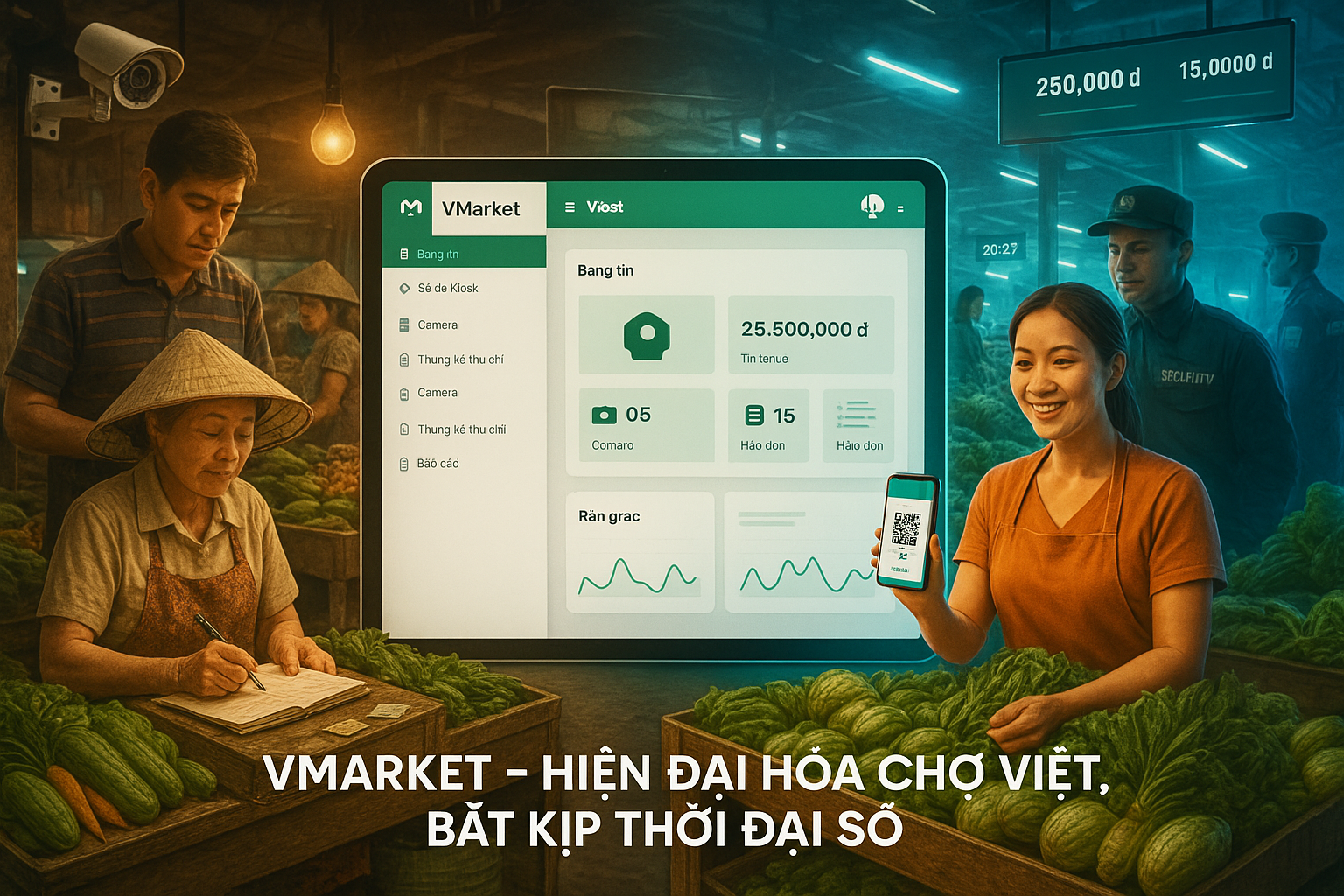 Lợi ích của việc áp dụng phần mềm quản lý chợ trong thời đại số