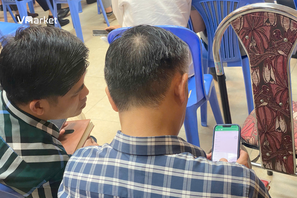 Một số hình ảnh Buổi đào tạo tại chợ Đồng Xuân