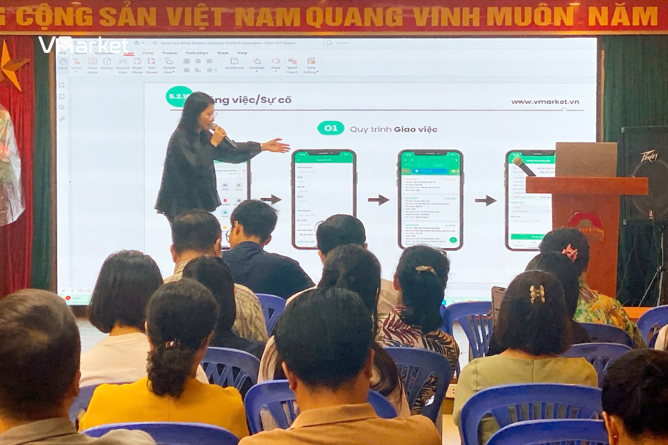 Một số hình ảnh Buổi đào tạo tại chợ Đồng Xuân