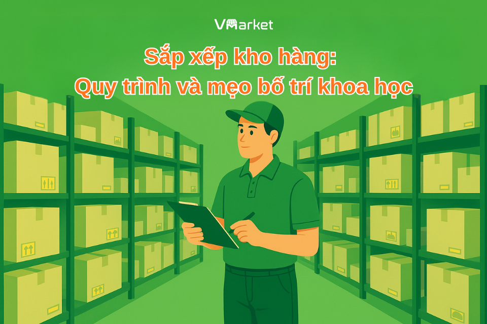 Sắp xếp kho hàng: Quy trình và mẹo bố trí khoa học