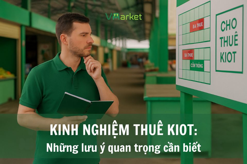 Kinh nghiệm thuê kiot: Những lưu ý quan trọng cần biết