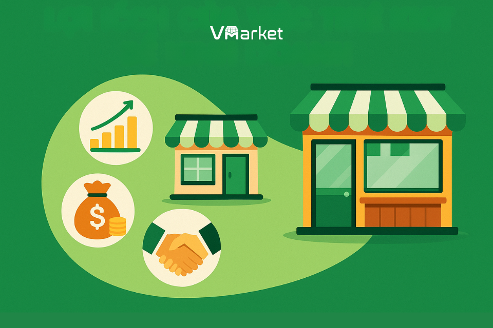 Lợi ích của việc thuê kiot để kinh doanh