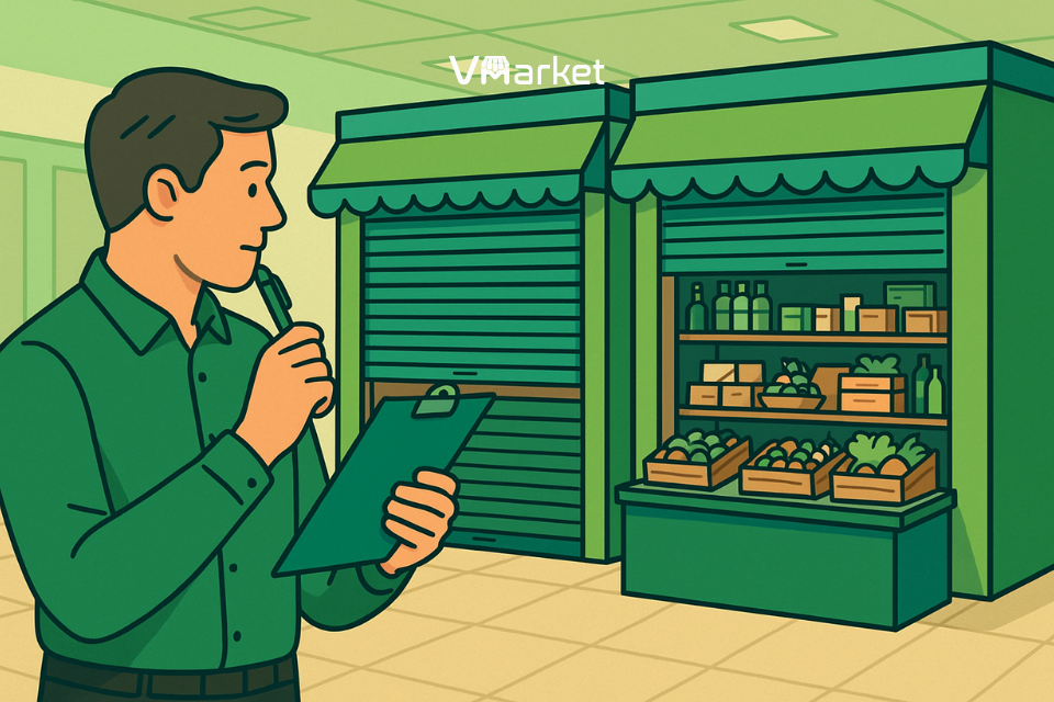 Kinh nghiệm thuê kiot kinh doanh hiệu quả