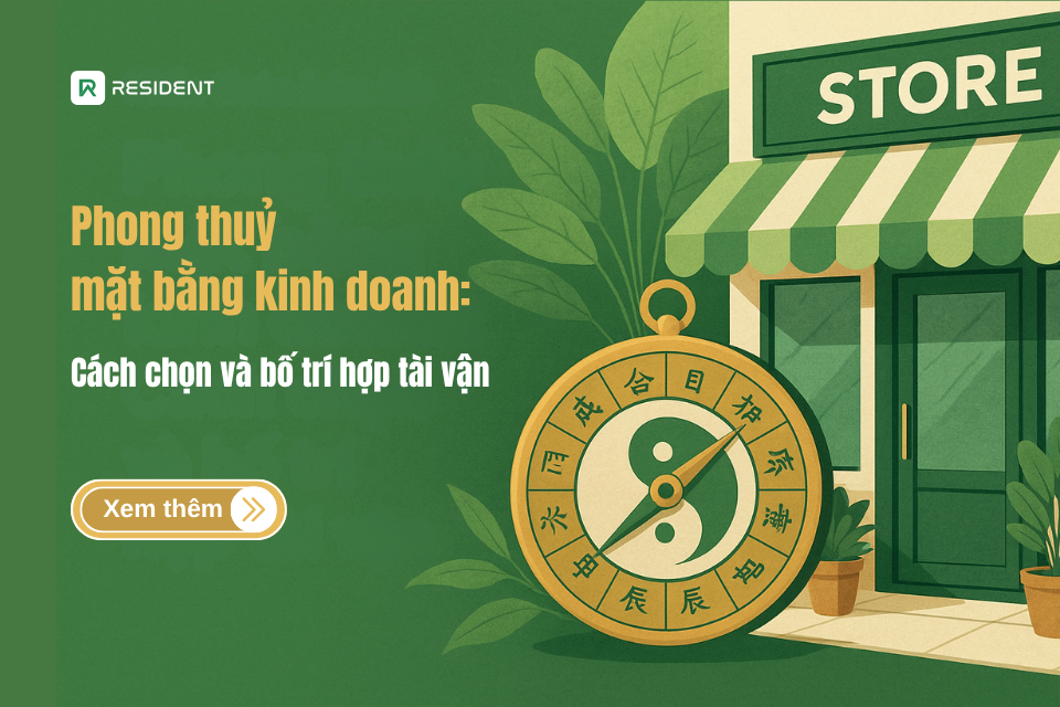 Phong thuỷ mặt bằng kinh doanh: Cách chọn và bố trí hợp tài vận