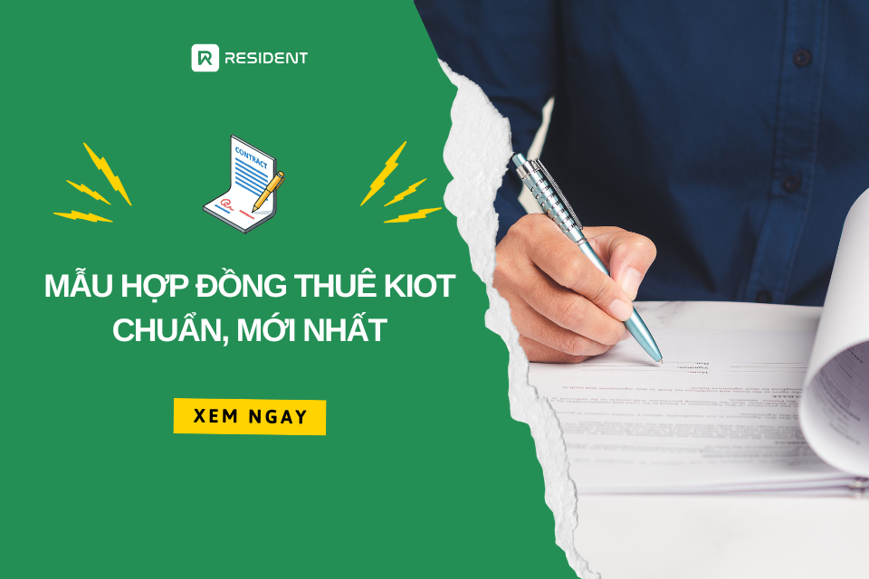 Mẫu hợp đồng thuê kiot chuẩn, mới nhất