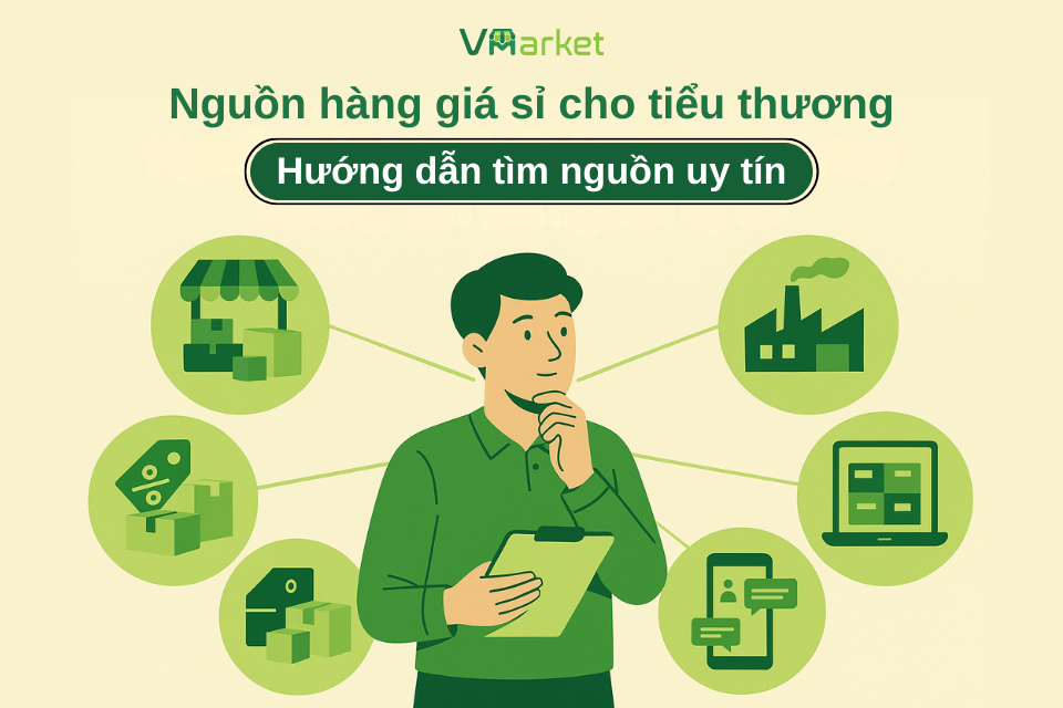 Nguồn hàng giá sỉ cho tiểu thương: Hướng dẫn tìm nguồn uy tín