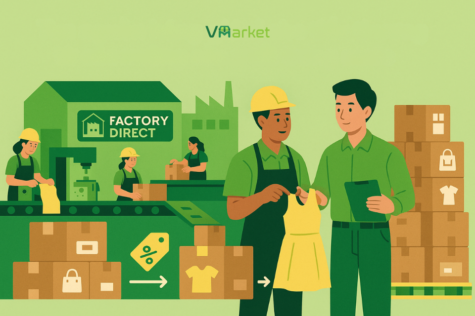 Tìm Nguồn hàng giá sỉ cho tiểu thương từ các xưởng sản xuất trong nước