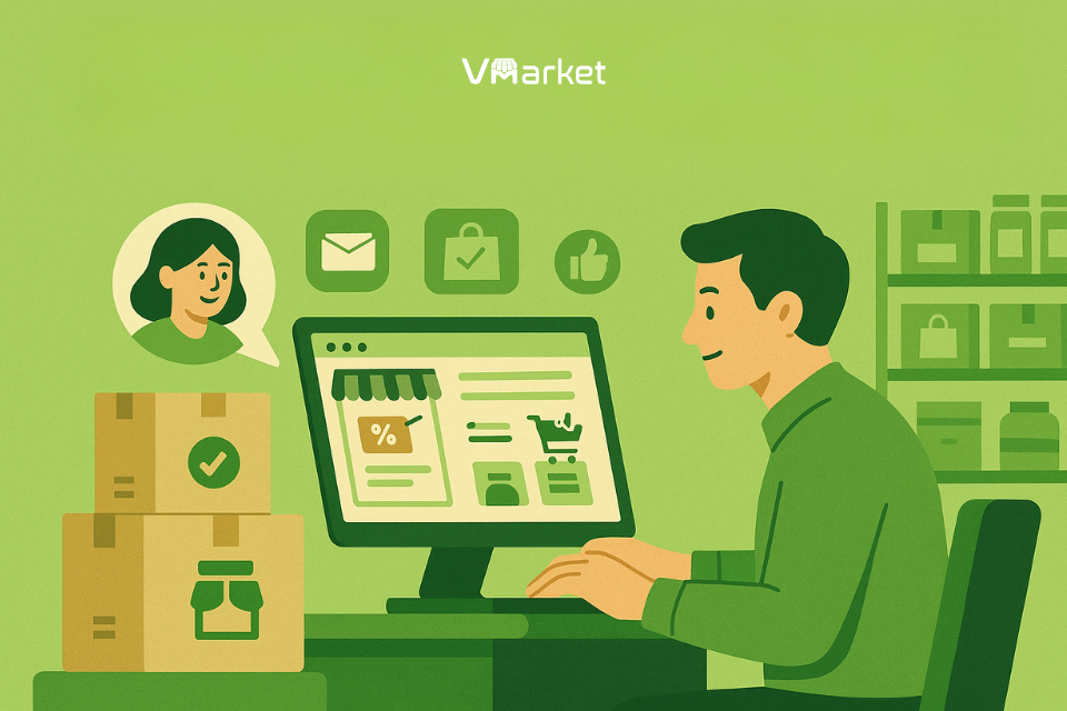 Tìm nguồn hàng giá sỉ cho tiểu thương qua các kênh online và cộng đồng mạng