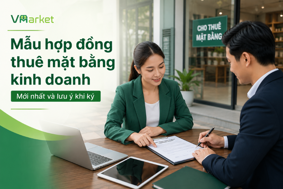 Mẫu hợp đồng thuê mặt bằng kinh doanh mới nhất và lưu ý khi ký